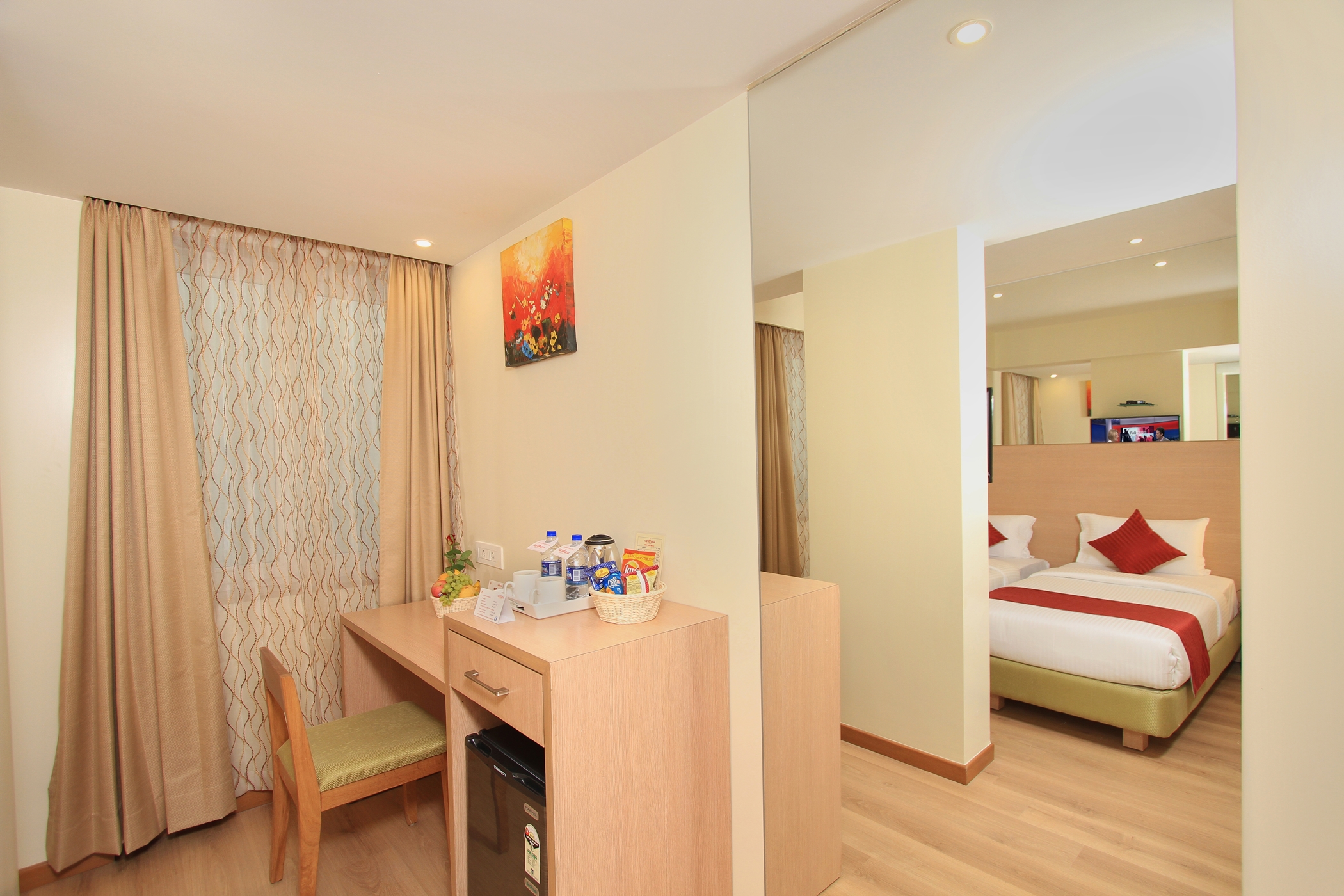 DELUXE TWIN ROOM 1, rooms in koramangala, La Sara Regent Hotel, Koramangala,  2  3 1