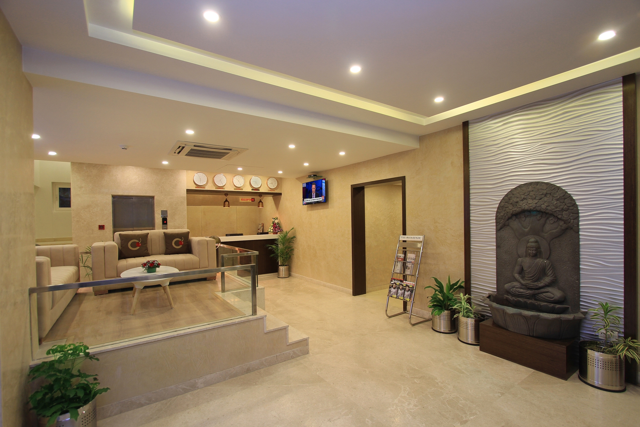 LOBBY,  bangalore hotel, La Sara Regent Hotel, Koramangala 4